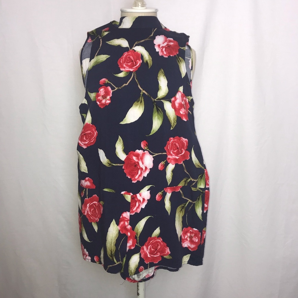 Free People Floral Romper (Size: XS)